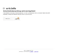 Kleine Seitenvorschau von e-ir.info