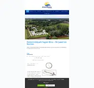Kleine Seitenvorschau von reisemobilpark-sagter-ems.de