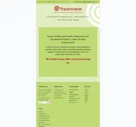 Kleine Seitenvorschau von frauenraum.de
