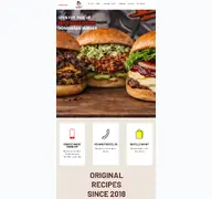 Kleine Seitenvorschau von monkeys-burger.de