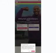 Kleine Seitenvorschau von gympass.com