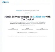 Kleine Seitenvorschau von marinsoftware.com