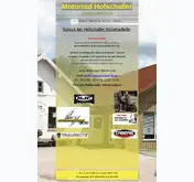 Kleine Seitenvorschau von motorrad-hofschaller.de