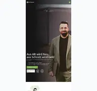 Kleine Seitenvorschau von mr-schrott.de