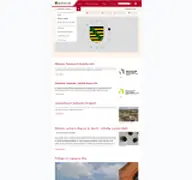 Kleine Seitenvorschau von baukultur.sachsen.de