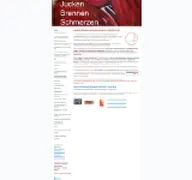 Kleine Seitenvorschau von juckenundbrennen.ch