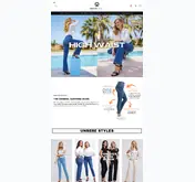 Kleine Seitenvorschau von wonderjeans.de