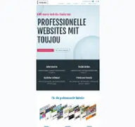 Kleine Seitenvorschau von toujou.de