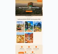 Kleine Seitenvorschau von tourcompass.de