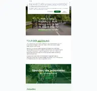 Kleine Seitenvorschau von tour-der-hoffnung.de