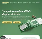 Kleine Seitenvorschau von touringen.de
