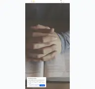 Kleine Seitenvorschau von christen-frankfurt.de