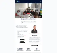 Kleine Seitenvorschau von english-munich.de