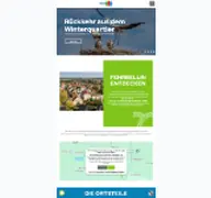 Kleine Seitenvorschau von tourismus.fehrbellin.de