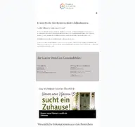 Kleine Seitenvorschau von ev-lh.de