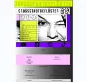 Kleine Seitenvorschau von grossstadtgefluester.de
