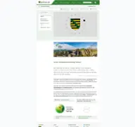 Kleine Seitenvorschau von tourismus.sachsen.de