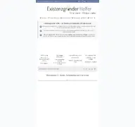 Kleine Seitenvorschau von existenzgruender-helfer.de