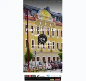 Kleine Seitenvorschau von hotelgoldnerloewe.de