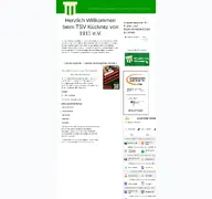 Kleine Seitenvorschau von tsv-kuecknitz.de