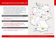 Kleine Seitenvorschau von jugendschutz.de