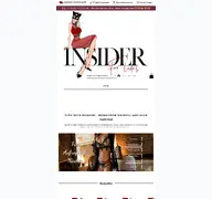 Kleine Seitenvorschau von insiderforladies.de
