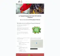 Kleine Seitenvorschau von papageientagung.zgap.de