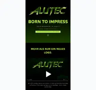 Kleine Seitenvorschau von alutec.de