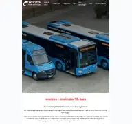 Kleine Seitenvorschau von worms.zarth-bus.de