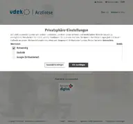 Kleine Seitenvorschau von vdek-arztlotse.de