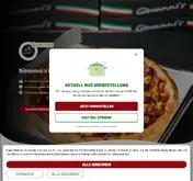 Kleine Seitenvorschau von giovannis-wolfsburg.de