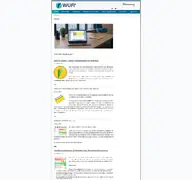 Kleine Seitenvorschau von wufi.de