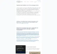 Kleine Seitenvorschau von vermessungsgeschichte.de