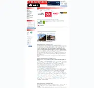 Kleine Seitenvorschau von franken-4all.de