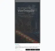 Kleine Seitenvorschau von ulmer-weihnachtsmarkt.de