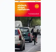 Kleine Seitenvorschau von aachen.adfc.de