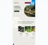 Kleine Seitenvorschau von viehhofen.at