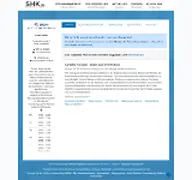 Kleine Seitenvorschau von julmi.visitenkarte.shk.de