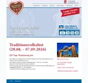 Kleine Seitenvorschau von traditionsvolksfest-muehldorf.de