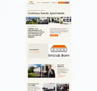 Kleine Seitenvorschau von uniclub-bonn.de