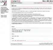 Kleine Seitenvorschau von unix-ag.uni-kl.de