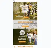 Kleine Seitenvorschau von unizink.de