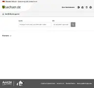 Kleine Seitenvorschau von ea.sachsen.de