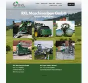 Kleine Seitenvorschau von rkl-maschinenbau.at