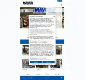 Kleine Seitenvorschau von mayer-aalen.de