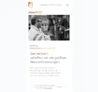 Kleine Seitenvorschau von mayerhofer-bau.de