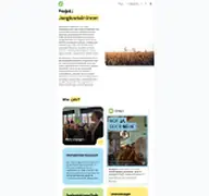 Kleine Seitenvorschau von junglandwirte.de