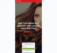 Kleine Seitenvorschau von cut-club11.de