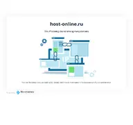 Kleine Seitenvorschau von host-online.ru
