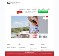 Kleine Seitenvorschau von medical-friends.de